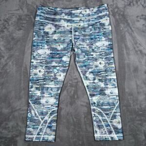 Lululemon Abstract Print Capri Leggings Size 12